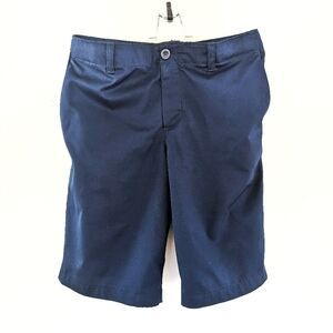 Under Armour Youth's Navy Golf Shorts (Size 14)